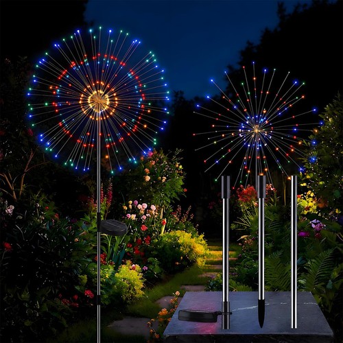 Pack solar firework lights - solar,