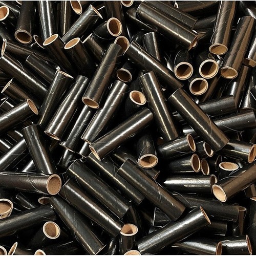 Fireworks black kraft tube - black,