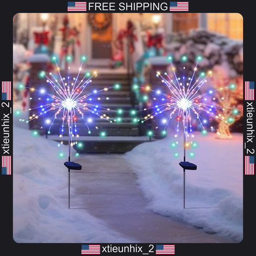 Solar firework garden - firework,